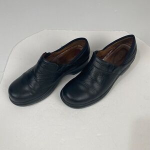 Ariat Santa Cruz Clog Black Leather Work Shoes 93905 Women's Size 8 B Comfort